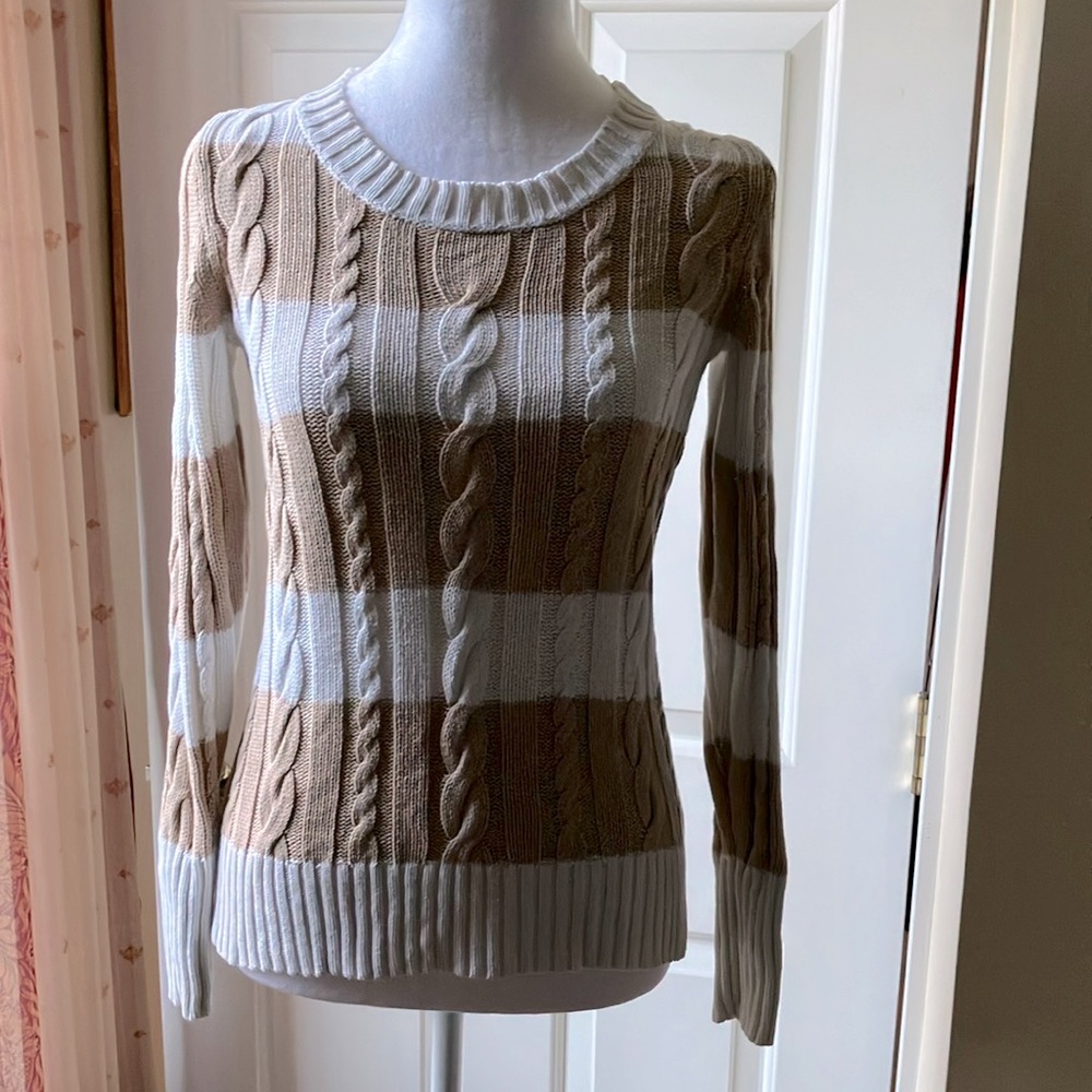 J. Crew Women’s Long Sleeve Cotton Sweater